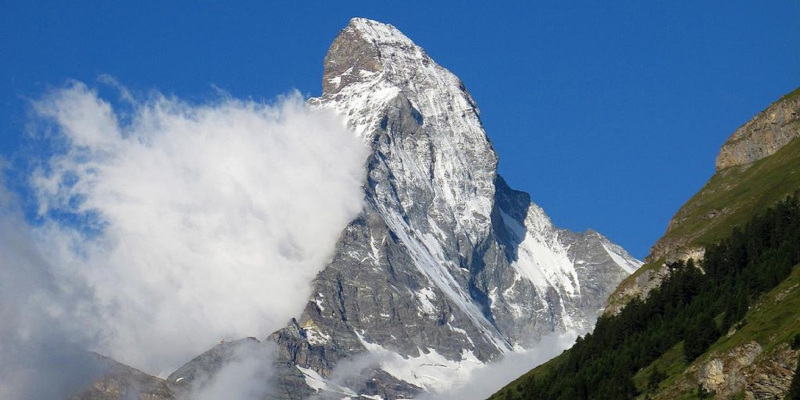 Banner cloud formation on the Matterhorn