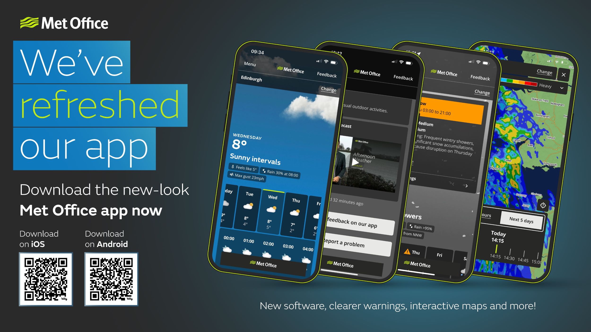 Refreshed app launch graphic